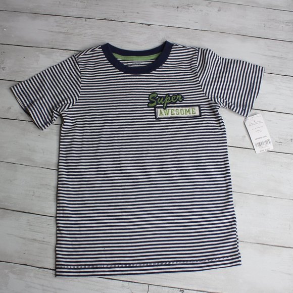 Carter's Boy Tee Shirt Size 4 4T Super Awesome - Picture 1 of 3